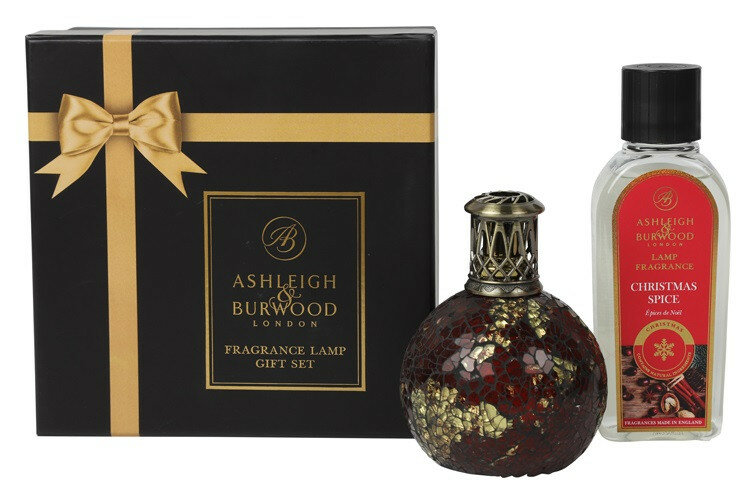 Fragrance Lamp Gift Set Dragon&rsquo;s Eye &ndash; doos met geurlamp en Christmas Spice