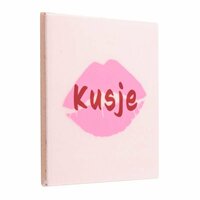 Tegeltje Kusje | Lief Cadeau voor Vriend(in) of Familie