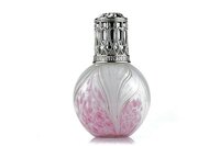 Ashleigh &amp; Burwood Geurlamp Fairy Pink &ndash; Handgemaakt glas roze-wit