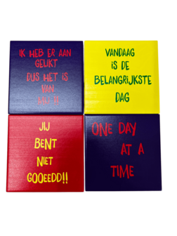 Ontwerp uw eigen tegeltje &ndash; keramisch tegeltje 10x10 cm