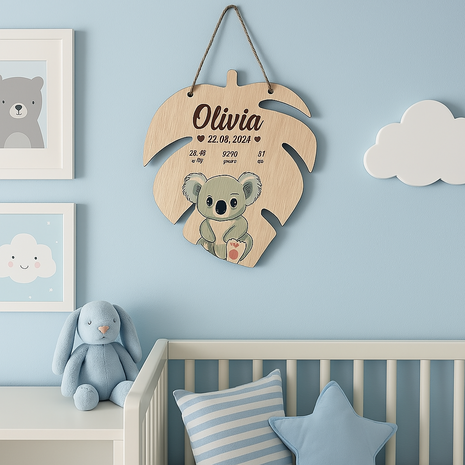 Geboorte Cadeau Koala Beertje jongen