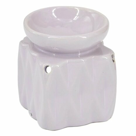 Geurbrander Rubble Lila | Moderne Aroma Diffuser Keramiek