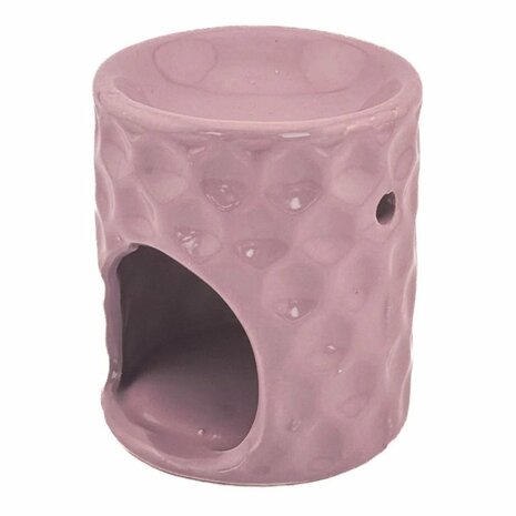 Geurbrander Comb Roze | Stijlvolle Aroma Diffuser Keramiek