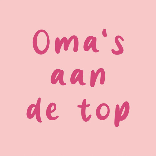 Tegeltje Oma&#039;s aan de top