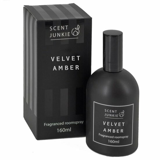 Roomspray Velvet Amber 160ml | Luxe Geur van Scent Junkie