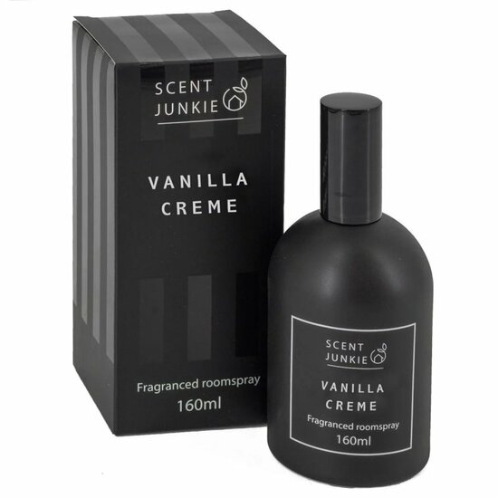 Roomspray Vanilla Creme 160ml | Luxe Geur van Scent Junkie