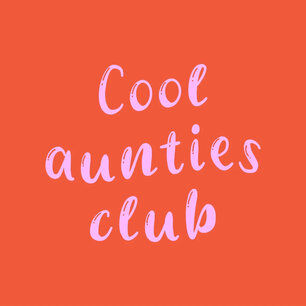 Tegeltje cool aunties club Tegeltje cool aunties club