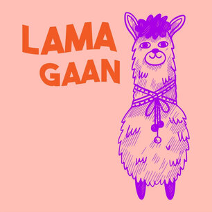 Tegeltje lama gaan Tegeltje lama gaan
