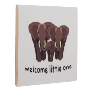 Tegeltje olifant welcome little one Tegeltje olifant welcome little one