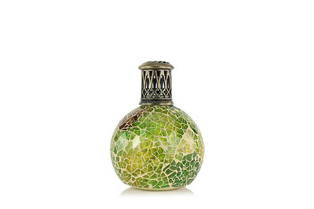Ashleigh & Burwood Geurlamp Fairy Glen – Handgemaakt Mozaïek Groen met Gouden Kroon Ashleigh & Burwood Geurlamp Fairy Glen – Handgemaakt Mozaïek Groen met Gouden Kroon