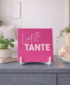 Tegeltje Liefste Tante | Lief Cadeau voor de Allerleukste Tante